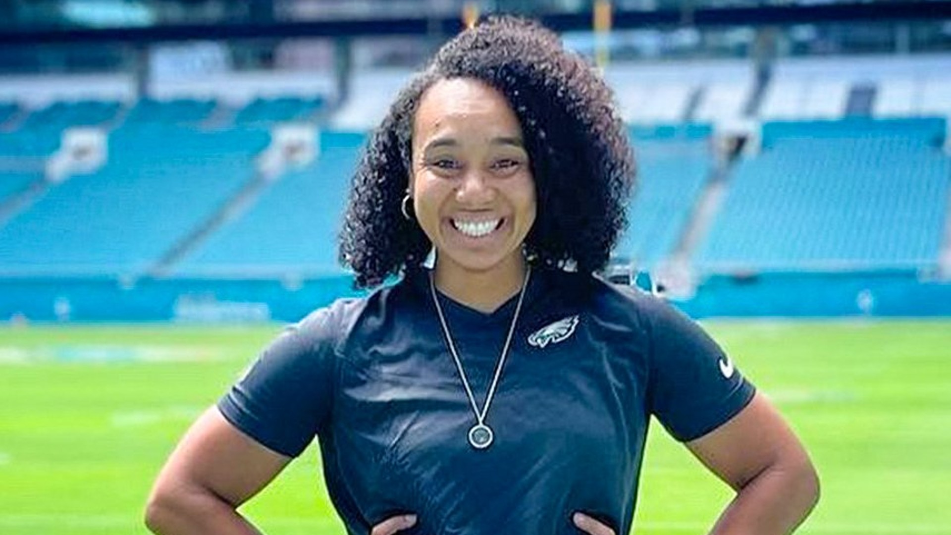 Eagles Autumn Lockwood Makes History As First Black Woman To Coach In