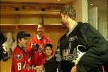 Karl Alzner Meets a Fellow Canadian
