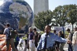 Protesters March Against War, Greed and Keystone XL Pipeline