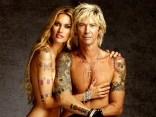 Bare-It-All PETA Ads: GNR Bassist Duff McKagan and Wife Choose Ink Not Mink