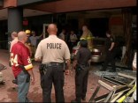 Car Rolls Into Day Spa's Reception
