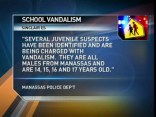 Juveniles Vandalize School With Hate Sod