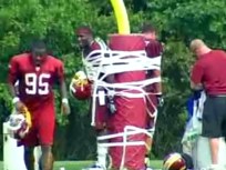 Another Pair of Defensive Rookies Tied Up After Practice
