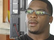 Clinton Portis Lunches With Lindsay in Miami