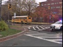 School Bus Strikes, Kills Woman