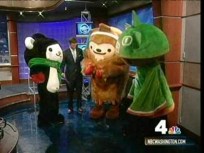 Dan Goes Dancing With Olympic Mascots On Daily Connection