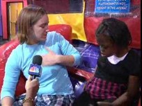 Curious Daijah Has Fun Exploring Pump It Up's Inflatable Playground