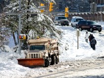 Residents Cope Without Power, Without Roads