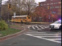 School Bus Strikes, Kills Woman