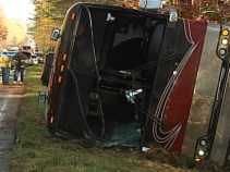 Miley Cyrus Tour Bus Crashes in Virginia