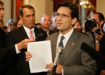Cantor Fights Kaine Over Ruining Virginia's Shores