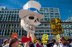 Thousands Rally in DC Against Iraq War