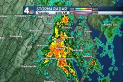 Chance of Severe Storms Through Evening