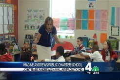 Veronica Johnson Visits Imagine Andrews Public Charter School