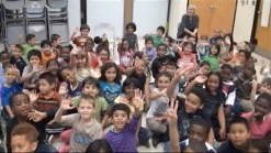 Doug Visits Stedwick Elementary School