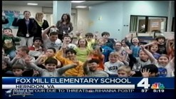 Doug Visits Fox Mill Elementary School