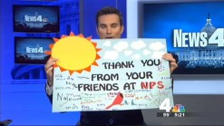 National Presbyterian School Thanks Doug for His Visit