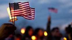 Flags Fly Off Shelves at Boston Shops