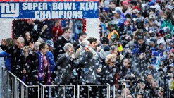 Thousands Cheer Giants, Super Bowl Champs