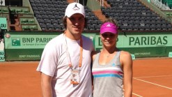Ovi Accompanies Girlfriend to French Open