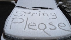 A Wet, Snowy Start to the Week