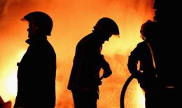 2 Firefighters Critical After Blaze