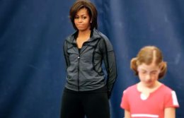 Shushing the First Lady