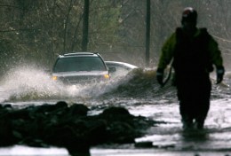 Images of River Road Water Main Break