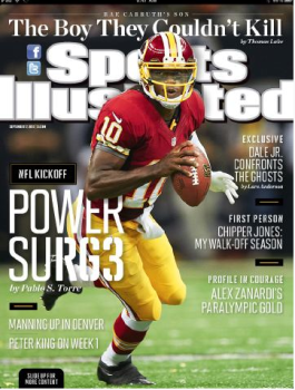 RGIII On Cover Of "SI"