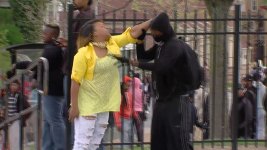Baltimore Woman Smacks Youth Caught in Riot
