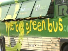 Big Green Bus Greases Wheels of Congress