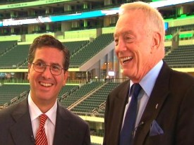 Jerry Jones, Dan Snyder Candid About Relationship
