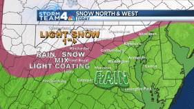 Snow in the North, Light Rain Falling