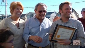 George to the Rescue: A Town Barber Gets His Dream Home