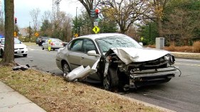 Man Crashes AU Student's Stolen Car Into Tree