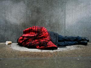 Homeless man beaten Image courtesy of the AP