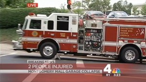 Garage Collapses at Westfield Montgomery Mall