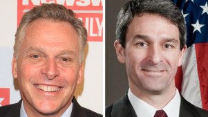 McAuliffe, Cuccinelli Share Stage at Forum