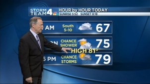 Storm Team4 meteorologist Tom Kierein has the forecast for May 20, 2013.