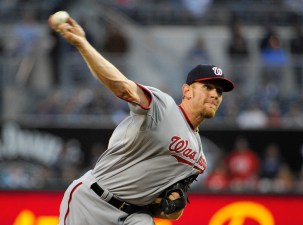 Strasburg Goes Eight, Wins in Home Town