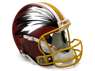 The Redskins' Fabulous Helmet Makeover