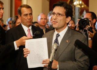 Cantor Fights Kaine Over Ruining Virginia's Shores