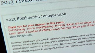 Email Mixup Over Inaugural Tickets 