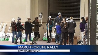 Abortion Opponents March in Washington