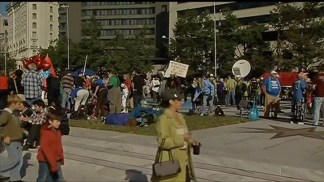 Raw Video: Occupy DC Protesters Gather