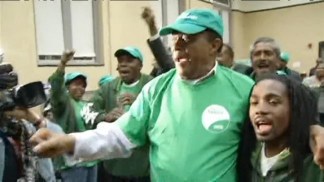 Marion Barry Dances to Victory