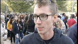 George Mason U Students Turn Out for Obama Rally