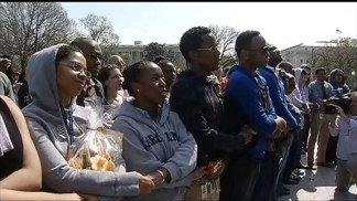 D.C. Residents Gather to Support Trayvon Martin