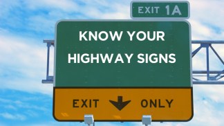 Know Your Highway Signs