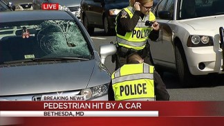 Pedestrian Hit By Car in Bethesda